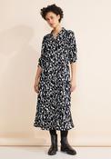 Street One Monochrome Midi Shirt Dress, Navy image