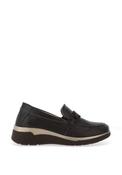 Suave Alderney Leather Slip On Loafers, Grey image
