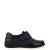 Suave Phoebe Embossed Metallic Shoes, Navy image