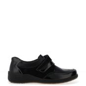 Suave Phoebe Embossed Metallic Shoes, Black