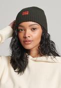 Superdry Workwear Knitted Beanie Hat, Surplus Goods Olive image