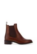 Tamaris Soft Polished Leather Chelsea Boots, Tan image