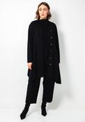 Thanny Jersey Waterfall Back Jacket, Black image