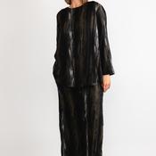 Thanny Top, Trouser and Jacket Set, Grey Multi image