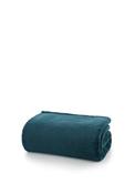The Lyndon Company Teddington Super Soft Throw, Forest Green image