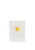 The Pear in Paper You are my Sunshine Card image