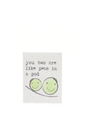 The Pear in Paper Peas in a Pod Card image