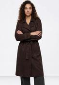 Tiffosi Longline with Belt Coat, Brown image