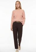 Tiffosi Straight Leg Trousers, Brown image