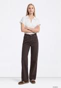 Tiffosi Relaxed Wide Leg Jeans, Brown image