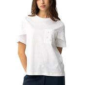 Tiffosi Bead Detail Short Sleeve T-Shirt, White