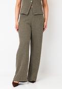 Tiffosi Pull-On Wide Leg Trousers, Green Multi image