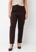 Tiffosi Raven Cropped Straight Leg Trousers, Brown image