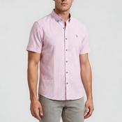 Tom Penn Stripe Short Sleeve Shirt, Pink image