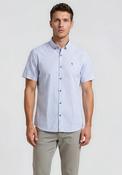 Tom Penn Stripe Short Sleeve Shirt, Sky Blue image