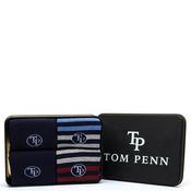 Tom Penn 4 Pair Socks Gift Set, Dark Blue Multi