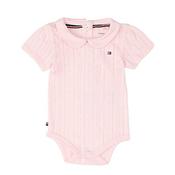 Tommy Hilfiger Baby Girl Short Sleeve Body, Pink