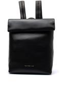 Tommy Hilfiger Logo Tape Fold Over Backpack, Black image