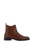 Tommy Hilfiger Leather Chelsea Boots, Winter Cognac image