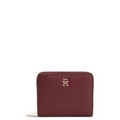 Tommy Hilfiger Medium Zip Around With Flap Wallet, Wine image