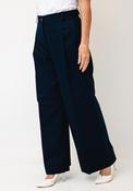 Tommy Hilfiger Wide Leg Chino Trousers, Navy image