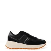 Tommy Jeans Womens Suede Cleated Trainers, Black image