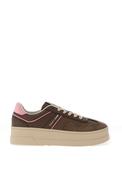 Tommy Jeans Womens The Greenwich Platform Trainers, Brown image