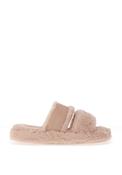 Tommy Hilfiger Faux Fur Slippers, Muted Pink image