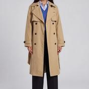 Tommy Jeans Long Trench Coat, Beige