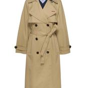 Tommy Jeans Long Trench Coat, Beige