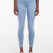TOPSHOP Joni Skinny High Waisted Jeans, Light Blue