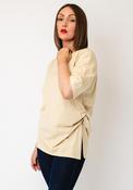 TOPSHOP Rikka Oversized T-Shirt, Beige image