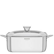 TRAMONTINA 3 Ply Stainless Steel Square Casserole Dish, 26cm