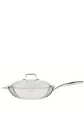 TRAMONTINA 3 Ply Stainless Steel Wok, 32cm image