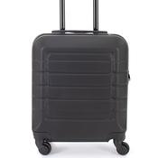 Bordlite 18” 4-Wheeler Spin Under Seat Cabin Suitcase, Black