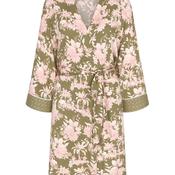 Triumph Aura Spotlight Floral Robe, Green