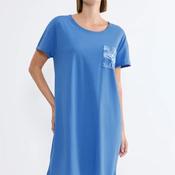 Triumph Tropical Short Sleeve Nightdress, Blue