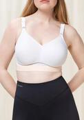 Triumph Triaction Hybrid Lite Sports Bra, White image