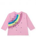 Tuc Tuc Magic Kingdom Rainbow Long Sleeve Top, Pink image