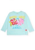 Tuc Tuc Girl Floral Print Long Sleeve Top, Blue image
