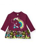 Tuc Tuc Magic Kingdom Unicorn Dress, Wine image