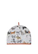 Ulster Weavers Dog Days Round Tea Cosy, Orange Multi image