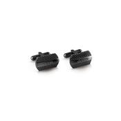 Guess Perforated Cufflinks, Black