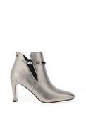 Una Healy All These Years Stud Detailed High Heeled Ankle Boots, Silver image
