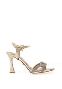 Una Healy Intodust Heeled Sandal, Gold image