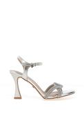 Una Healy Intodust Heeled Sandal, Silver image