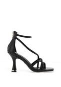 Una Healy Outlaw Heeled Sandal, Black image