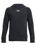 Under Armour Boys UA Rival Fleece Hoodie, Black image