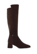 Unisa Lenz Soft Touch Knee High Boots, Brown image