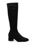 Unisa Lapes Knee High Heeled Boots, Black image